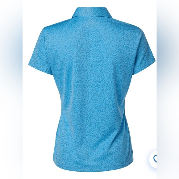 BCG Women's Tennis Textured Polo Shirt - Size L - Picture 3 of 3